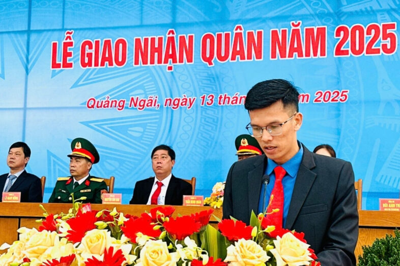 Lễ giao,nhận quân tại Nghĩa Hành 2025