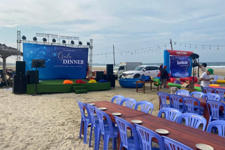 tổ chức gala dinner tại Quảng Ngãi