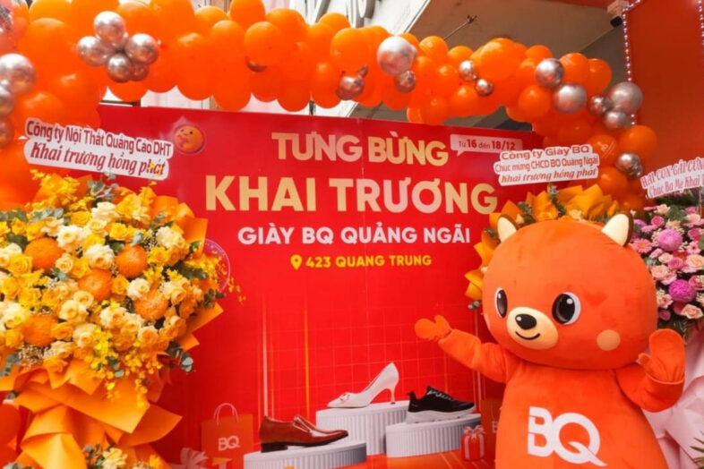 tổ chức lễ khai trương tại Quảng Ngãi